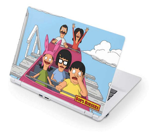 Bobs Burgers Roller Coaster Acer Chromebook Skin